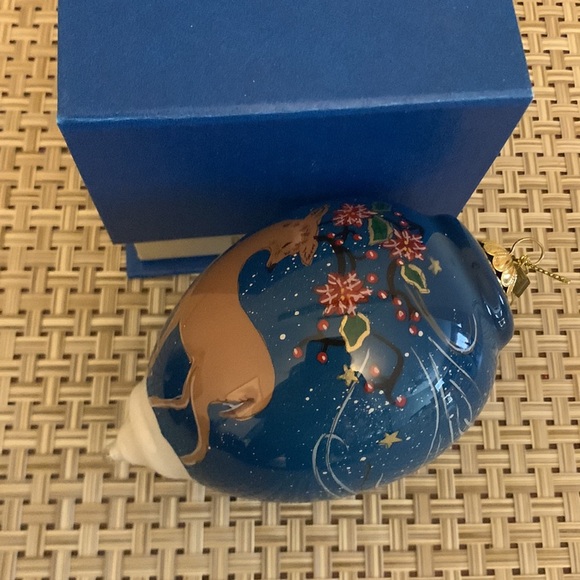 2017 Deer Reindeer Christmas Ornament Pier 1 Imports Li Bien Ornament - Picture 2 of 5